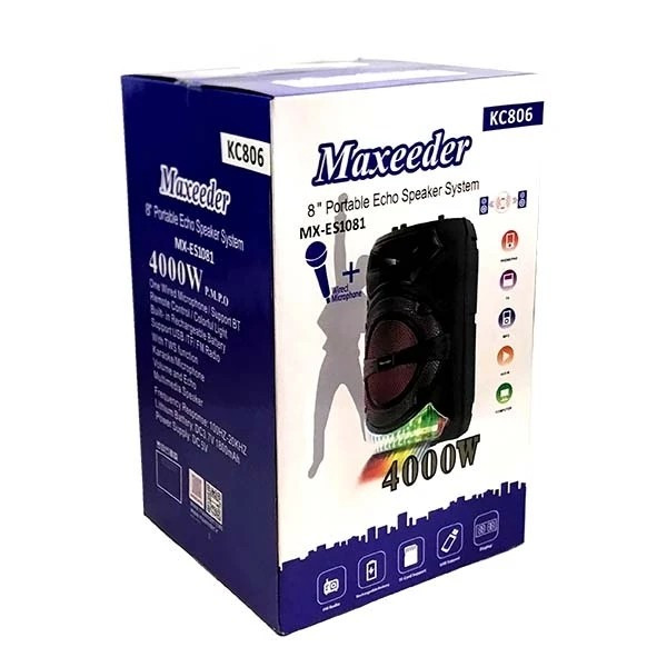 اسپیکر بلوتوثی مکسیدر MAXEEDER مدل MX-ES1081 KC 806