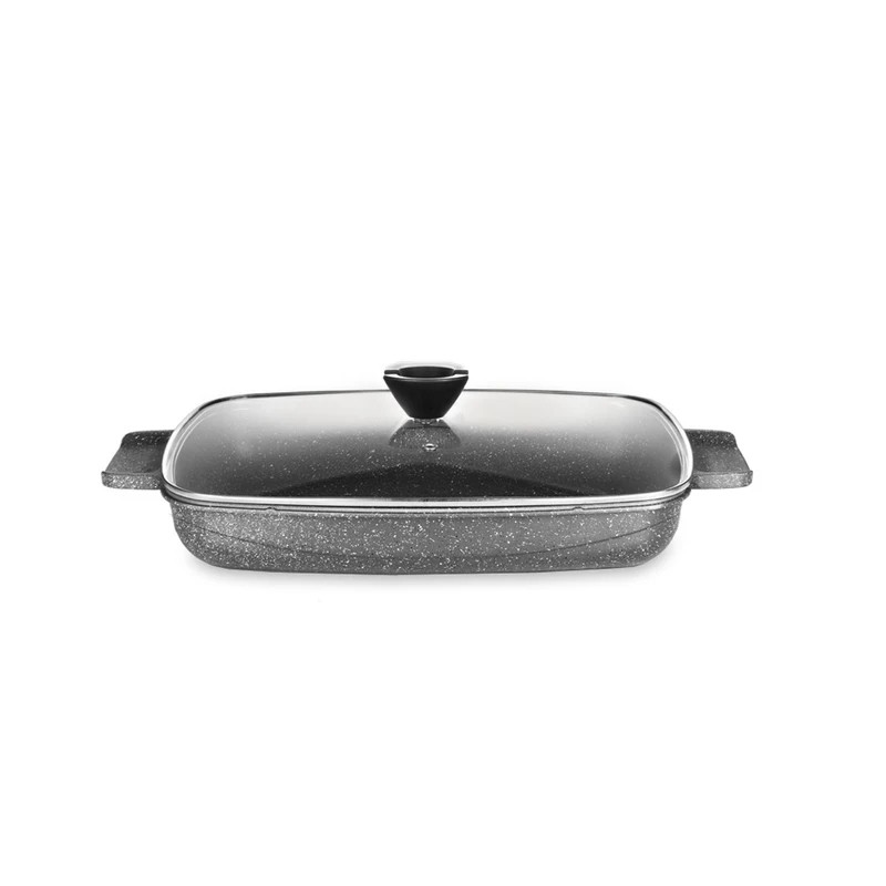 تابه فر گرانیتی درب دار کاندید سایز 36