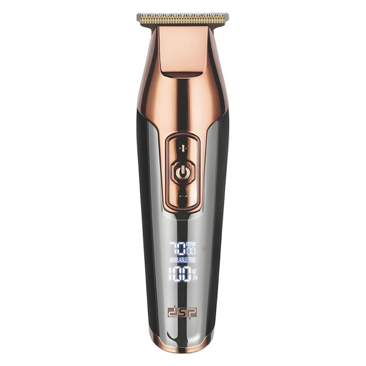 ماشین اصلاح موی سر و صورت دی اس پی مدل 90286A با تیغه استیل پیشرفته، قابلیت تنظیم سرعت تا 7000 دور در دقیقه، باتری شارژی با 240 دقیقه زمان استفاده، شانههای 1 تا 12 میلیمتر و کیف همراه