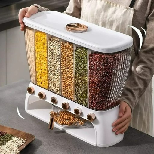 جا حبوباتی شش خانه