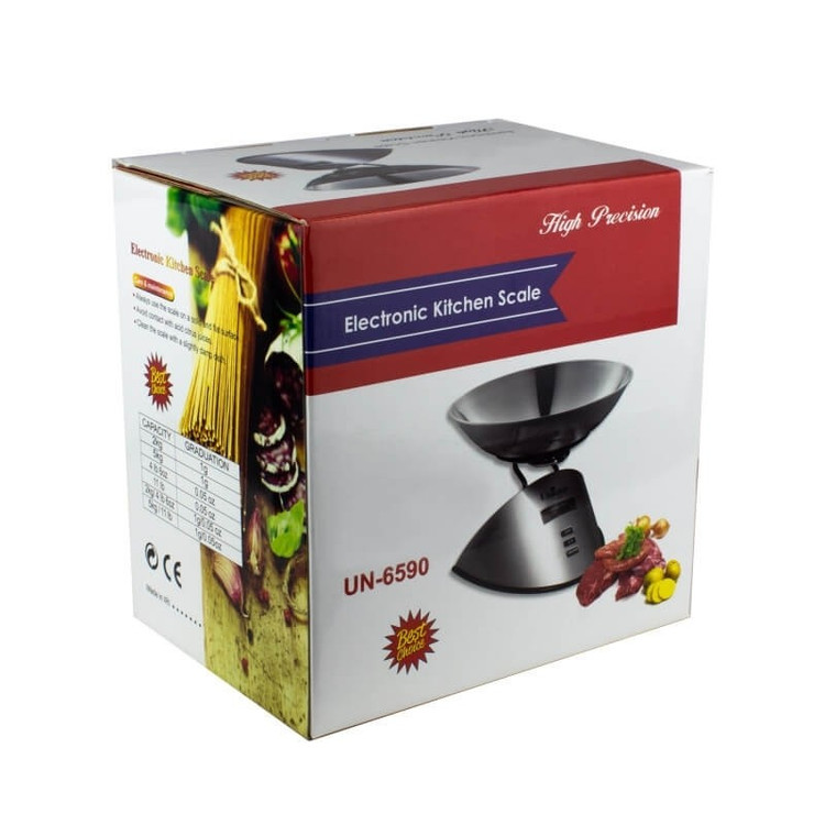 ترازو دیجیتال آشپزخانه استیل یونیک کد 6590