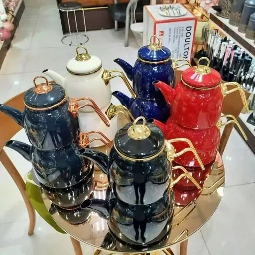 کتری و قوری لعابی سلطان (ترکیه)