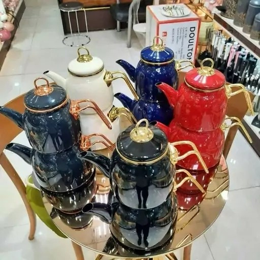 کتری و قوری لعابی سلطان (ترکیه)