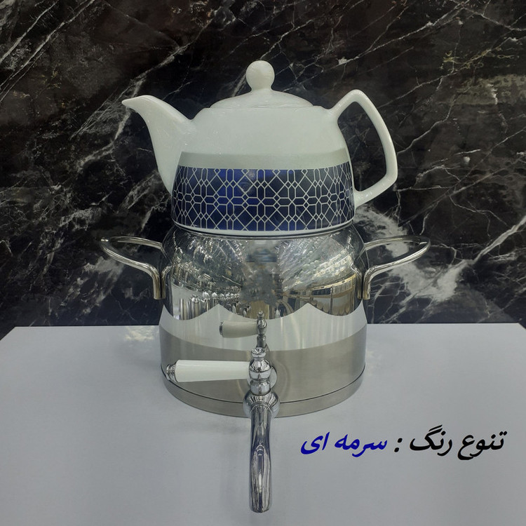 ست کتری و قوری کف چدن یونیک مدل 7283 گنجایش 2.5 لیتر (قوری محصول ممکن است با تصویر درج شده در سایت متفاوت باشد)